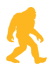 Big Foot Yellow Cut Image